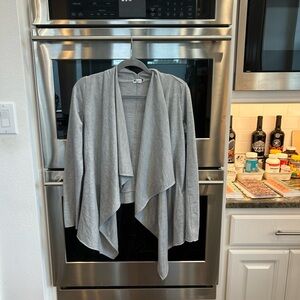 Kut from the Kloth Gray Cardigan, Med, has slight wear